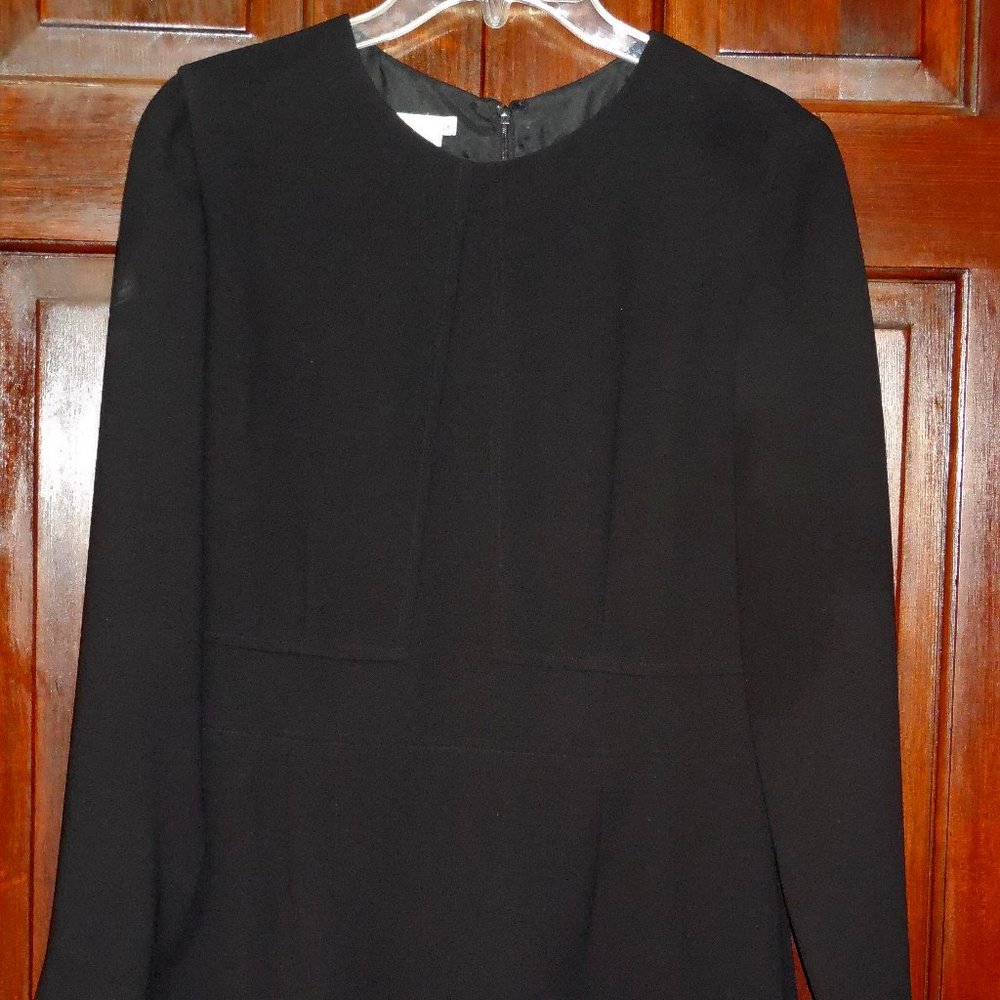 Black Dress Long Sleeve "Old Money Style"